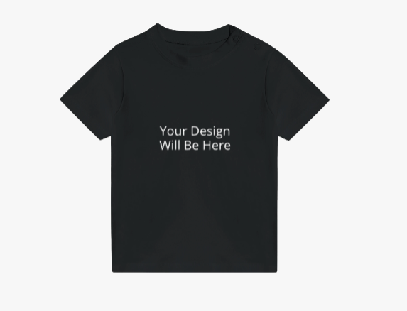 Custom Pet Line Art Baby T-Shirt