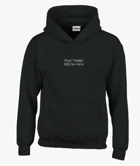 Custom Pet Line Art Kids Hoodie