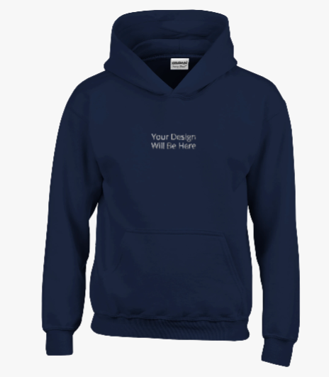 Custom Pet Line Art Kids Hoodie